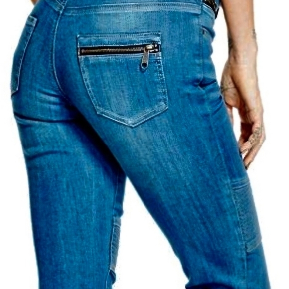 Guess Veronica biker Moto jeans - Picture 11 of 12
